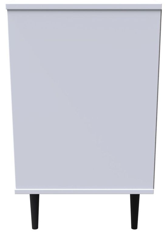 Pixel White 6 Drawer Midi Chest