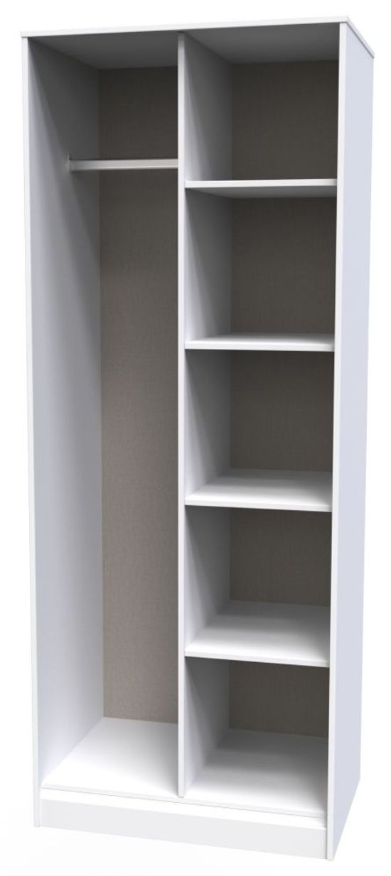 Pixel White Bookcase