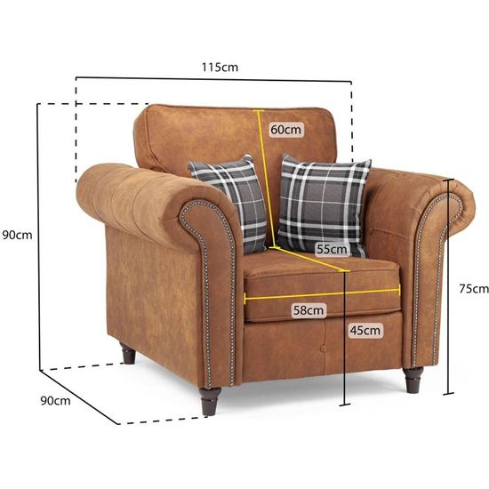 Oakland Tan Armchair