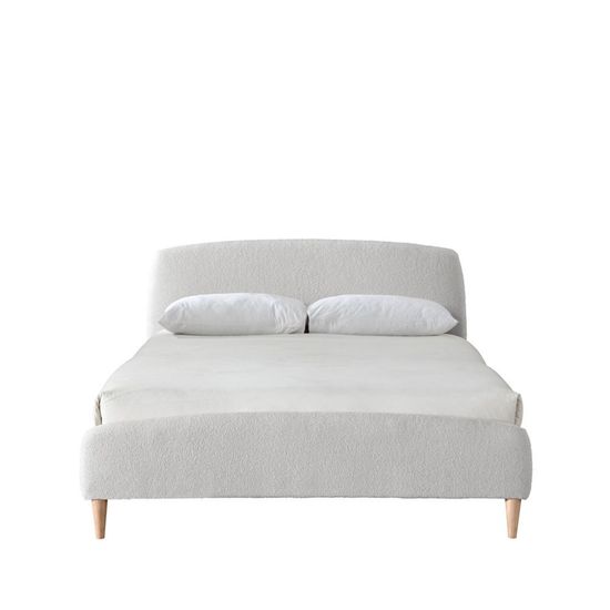 Otley Dove Grey Fabric Bed - Sizes Available