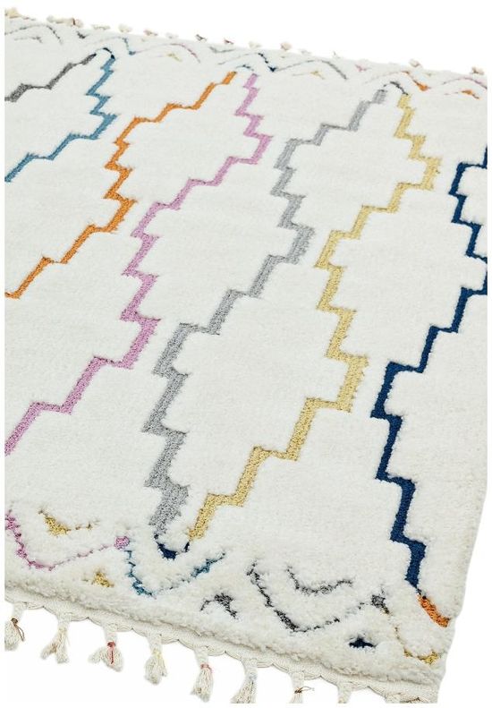 Asiatic Easy Ariana Trellis AR01 Multi Colour Rug - Sizes Available