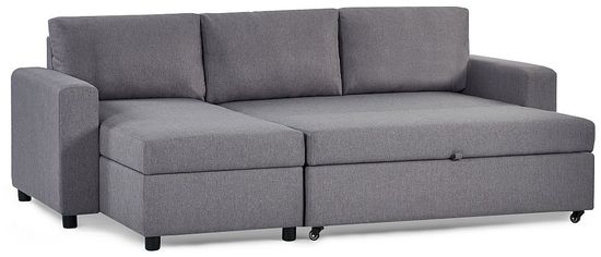 Angel Light Grey Fabric Sofabed