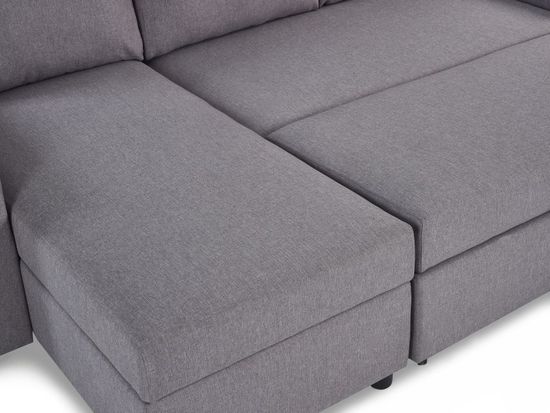 Angel Light Grey Fabric Sofabed