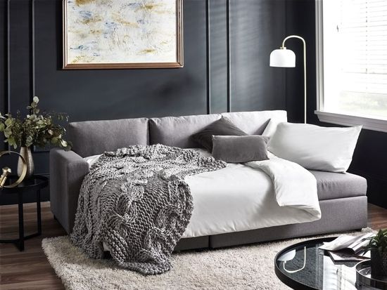 Angel Light Grey Fabric Sofabed