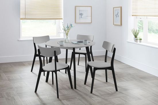 Casa Grey 2 Seater Round Dining Table