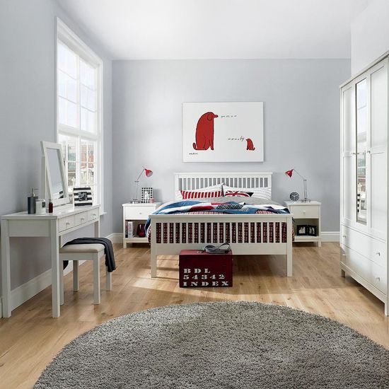 Bentley Designs Atlanta White Vanity Mirror