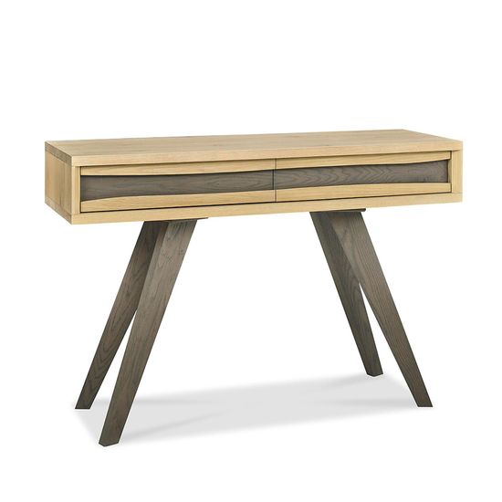 Bentley Designs Cadell Aged Oak 1 Drawer Console Table