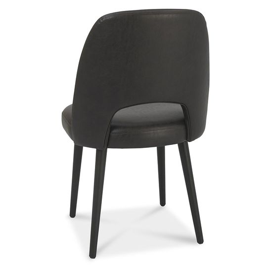 2 x Bentley Designs Vintage Peppercorn Old West Vintage Upholstered Dining Chair