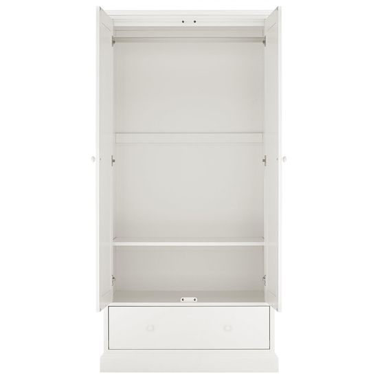 Bentley Designs Ashby White 2 Door Combi Wardrobe