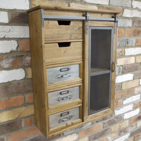 Dutch Wooden Sliding Door Wall Unit