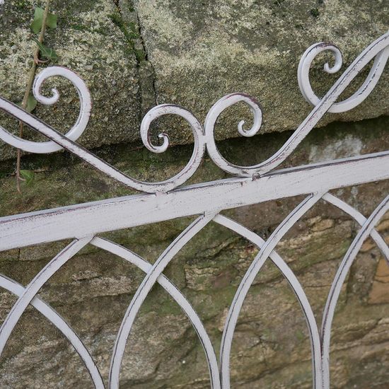 Lincoln Antique Grey and Fir Wood Garden Bench