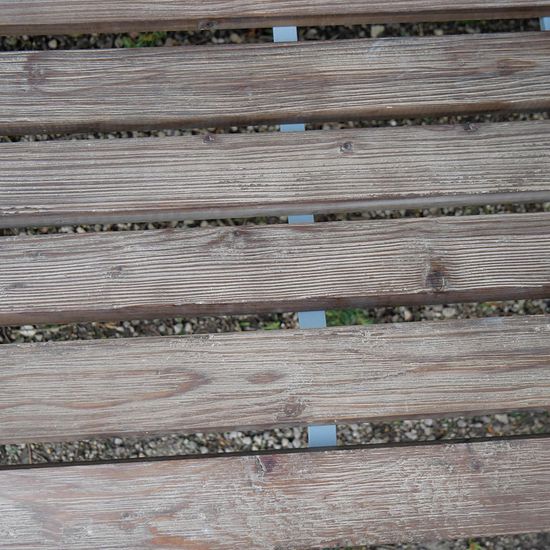 Lincoln Antique Grey and Fir Wood Garden Bench