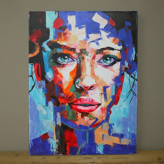 Canvas Multi Coloured Wall Art