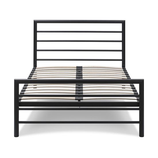 Bentley Designs Urban Matt Black 4ft Small Double Bedstead