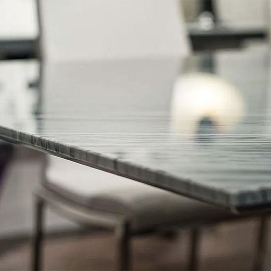 Marble Butterfly Pedestal Dining Table - Variation Available