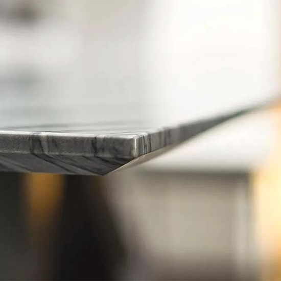 Marble Butterfly Pedestal Dining Table - Variation Available