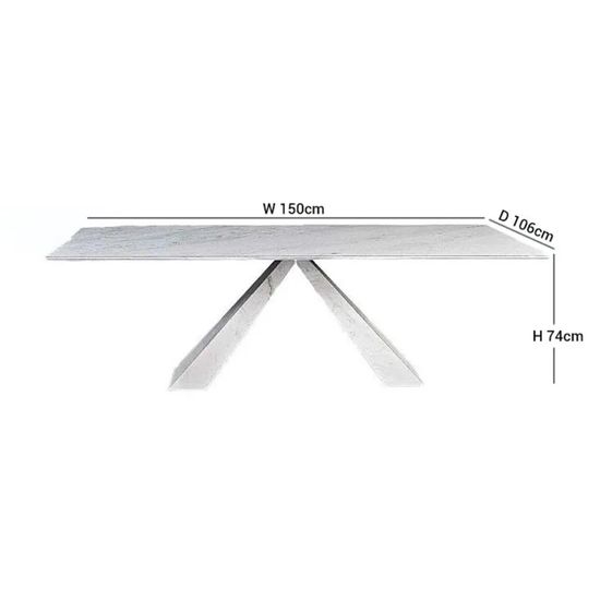 Marble Butterfly Pedestal Dining Table - Variation Available