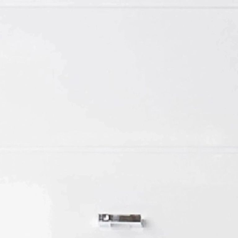 Pool White Gloss Wall Cabinet - 1 Door