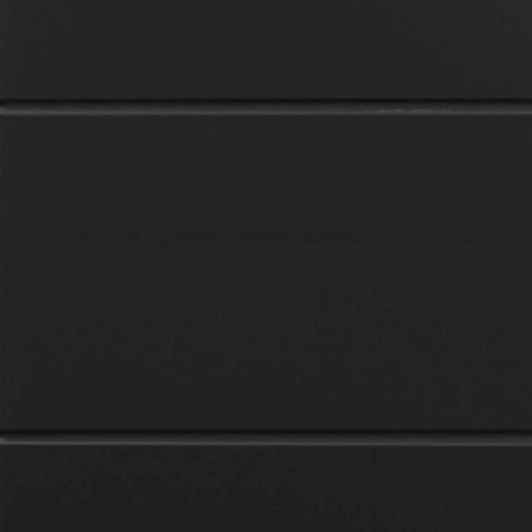 Vista Wall Cabinet - 1 Door - Oak and Black