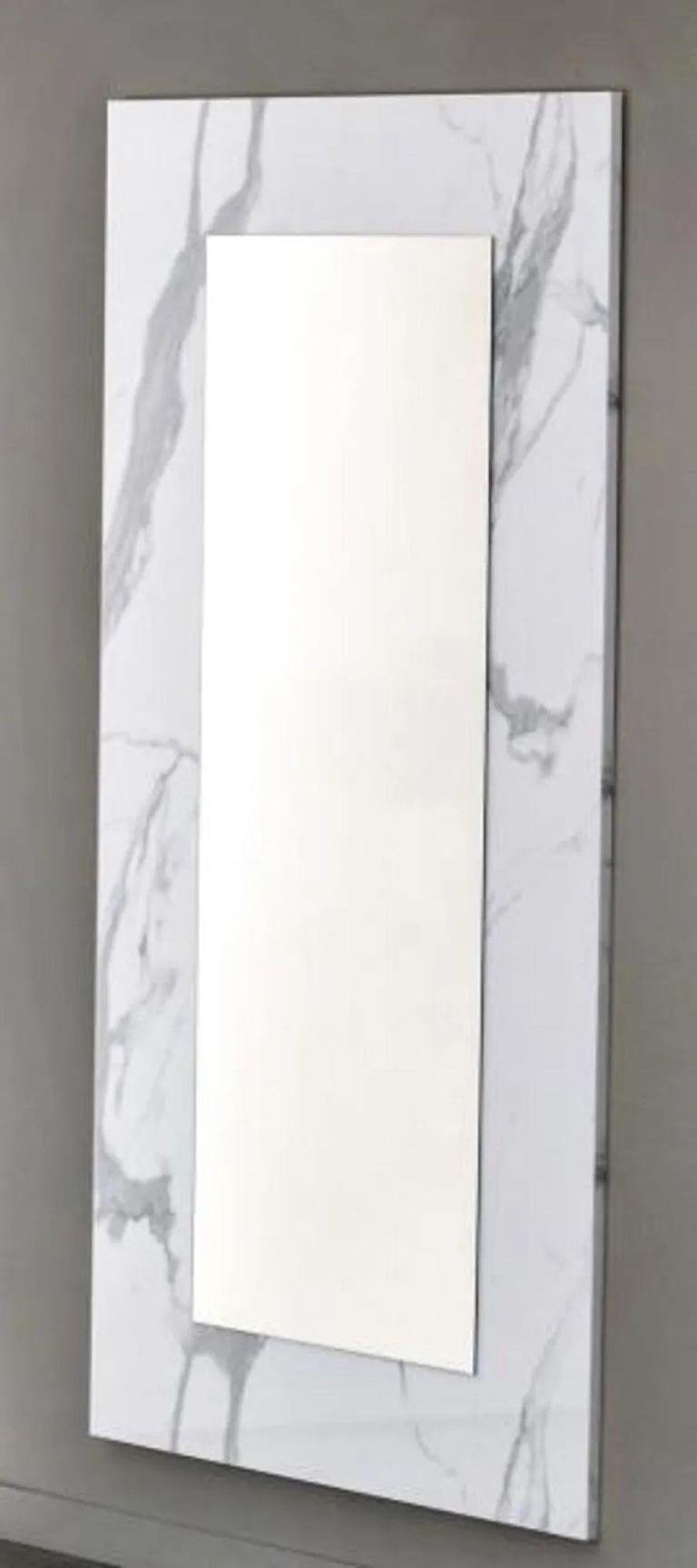 Vittoria Wall Mirror - White Italian