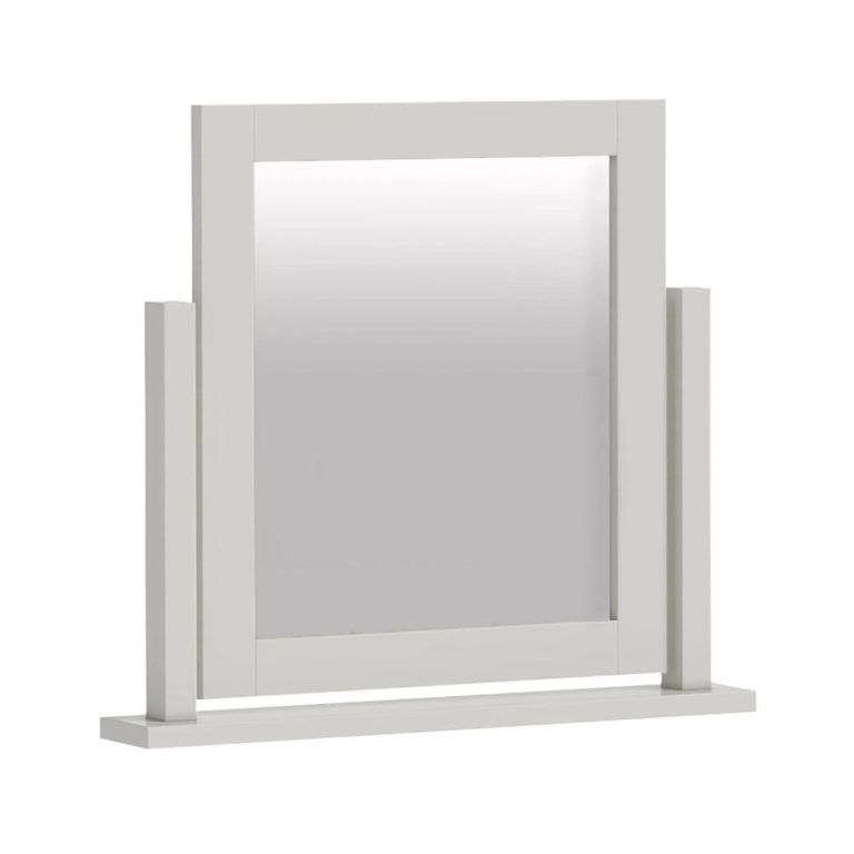 Modern Dressing Mirror - Grey Painted