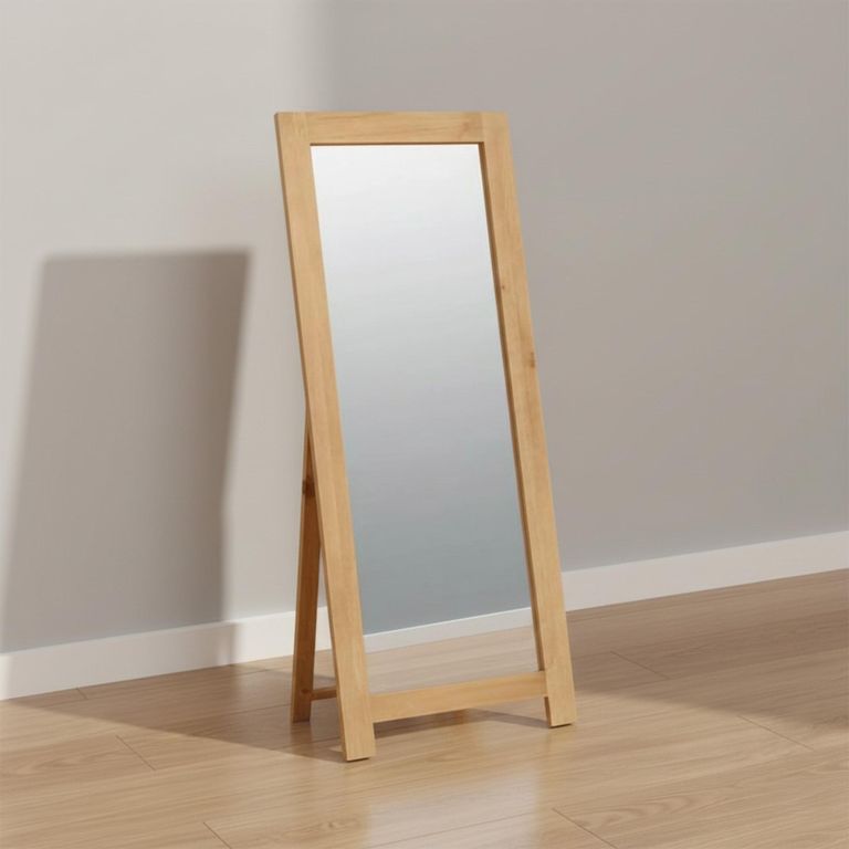 Salisbury Premium Standing Mirror - Oak