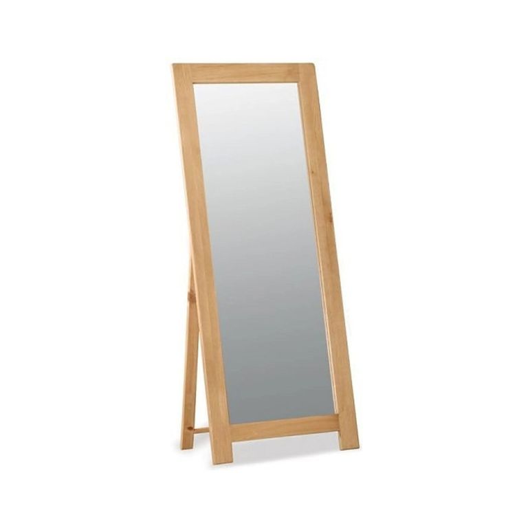 Salisbury Premium Standing Mirror - Oak