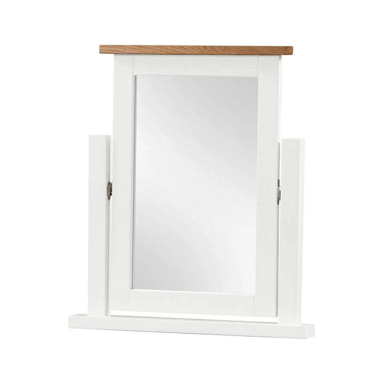 Lundy Dressing Mirror - White Painted