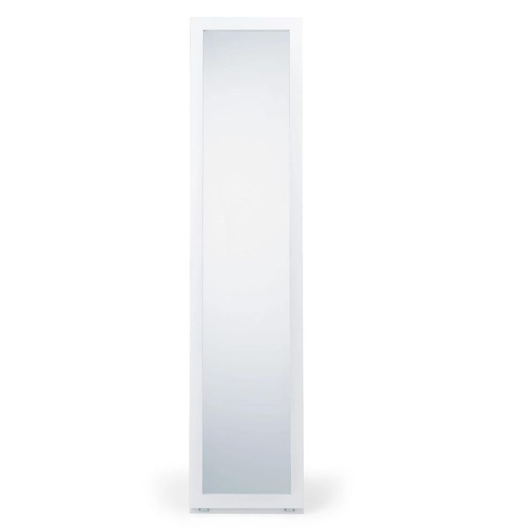 Fresco Bedroom Storage Mirror - White