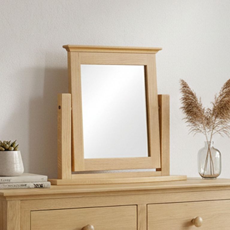 Arlington Dressing Mirror - Oak