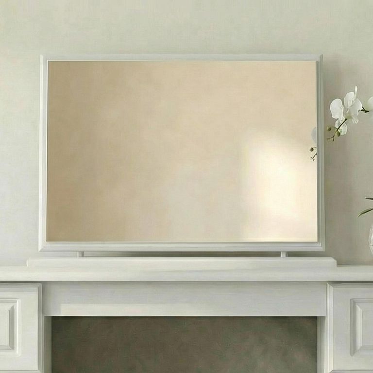 Pembroke White Large Dressing Mirror
