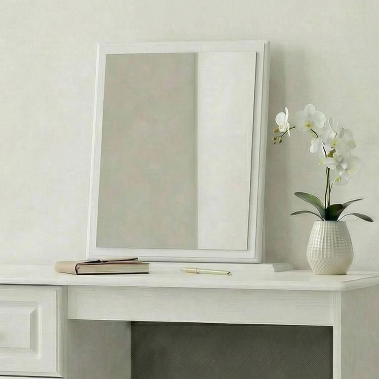 Pembroke White Small Dressing Mirror