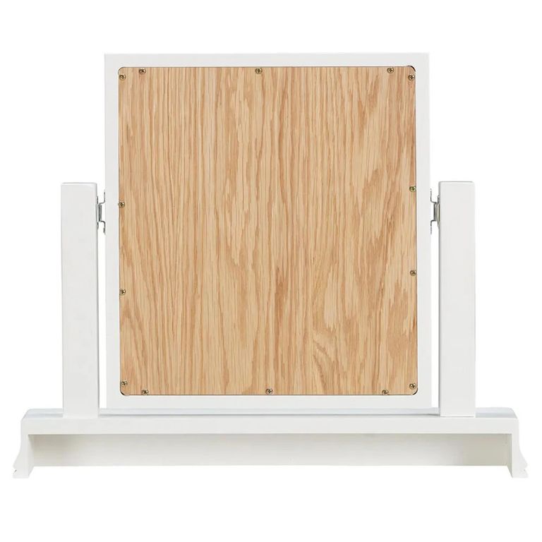 Paisley Dressing Mirror - White Painted