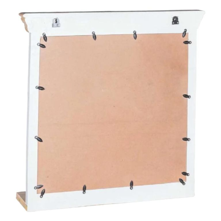 Alfie Dressing Mirror - White - Mango Wood