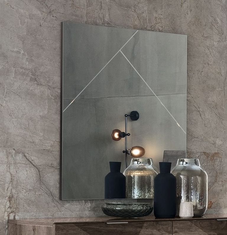 Favignana Wall Mirror - Rim Oak