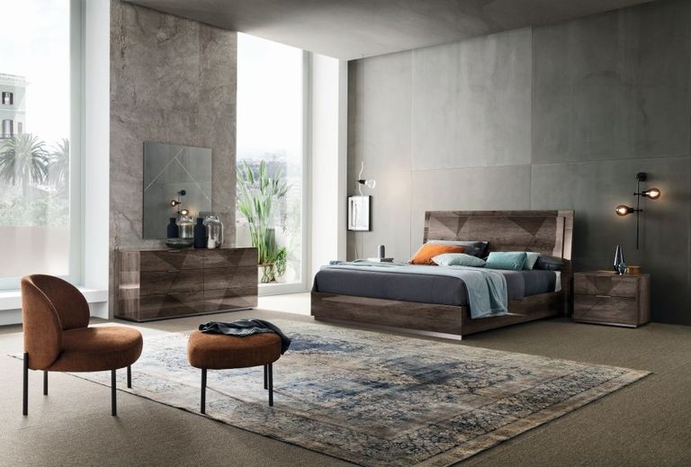 Favignana Wall Mirror - Rim Oak