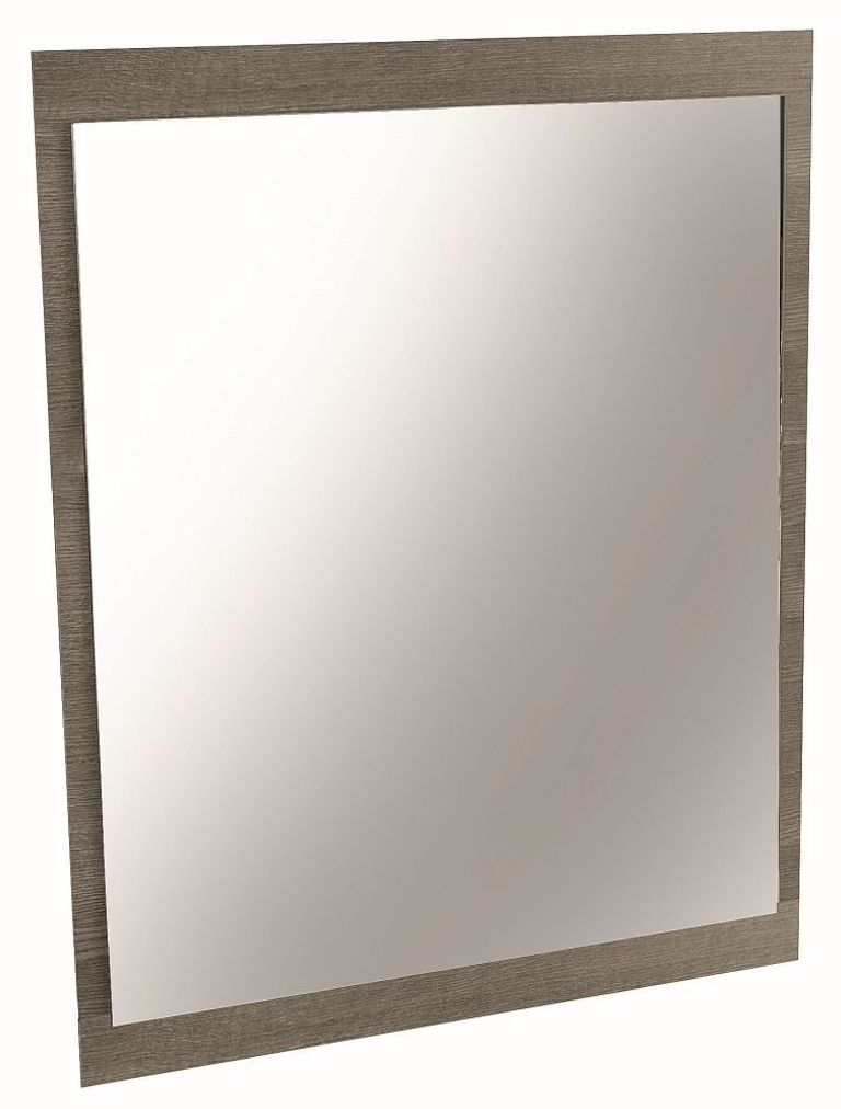 Tivoli Wall Mirror - Grey Wood