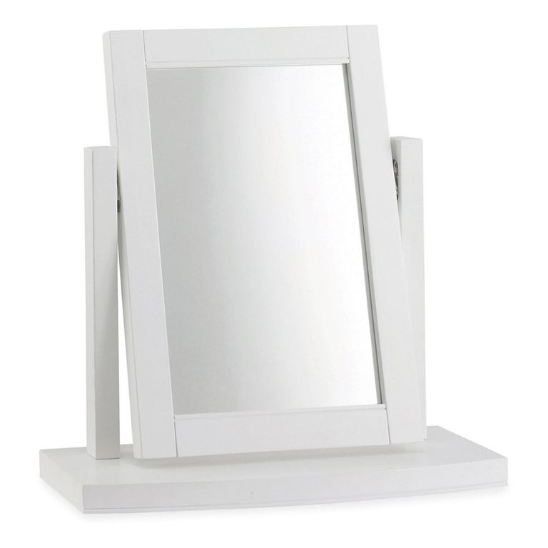 Hampstead White Vanity Mirror