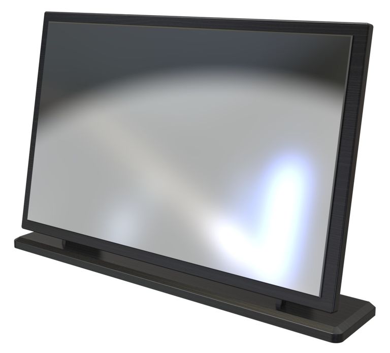 Black Ash Large Dressing Mirror