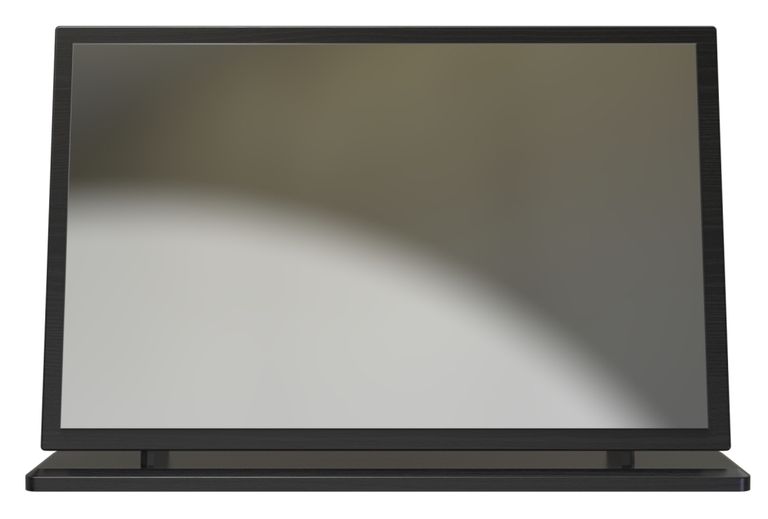 Black Ash Large Dressing Mirror