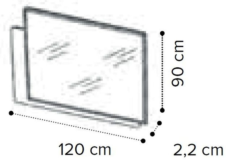 Nabucco Wall Mirror - Silver Birch