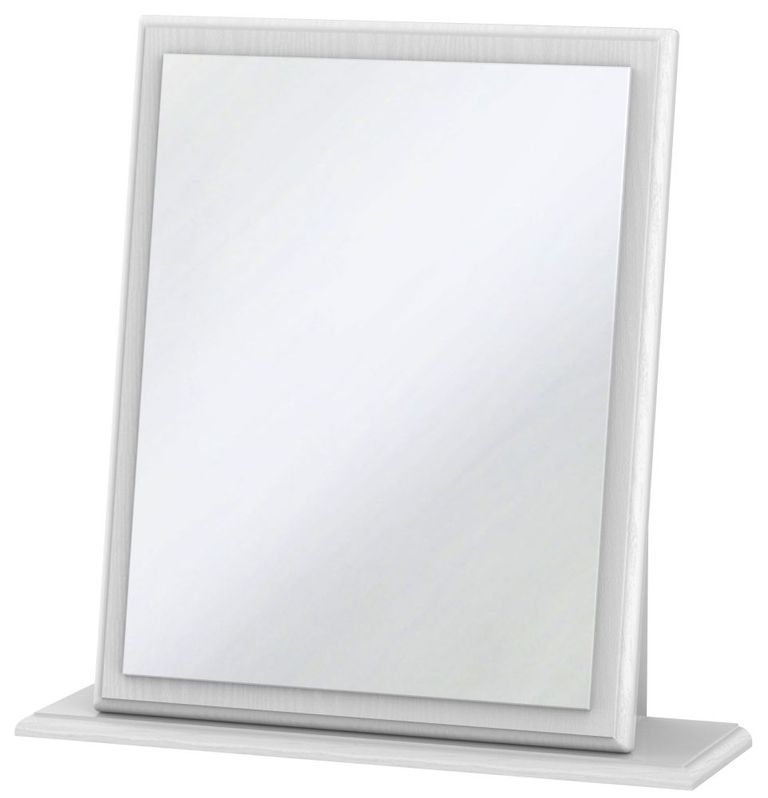 Crystal White Small Dressing Mirror