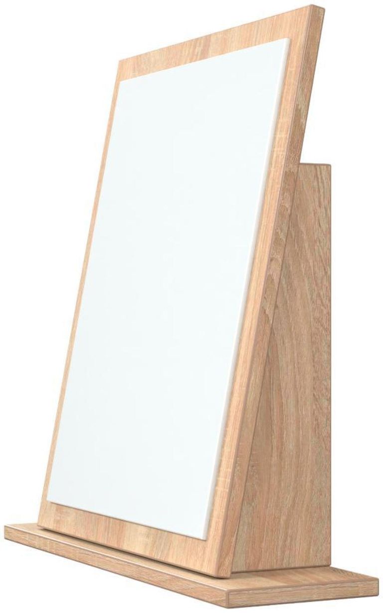 Milan Oak Effect Dressing Mirror