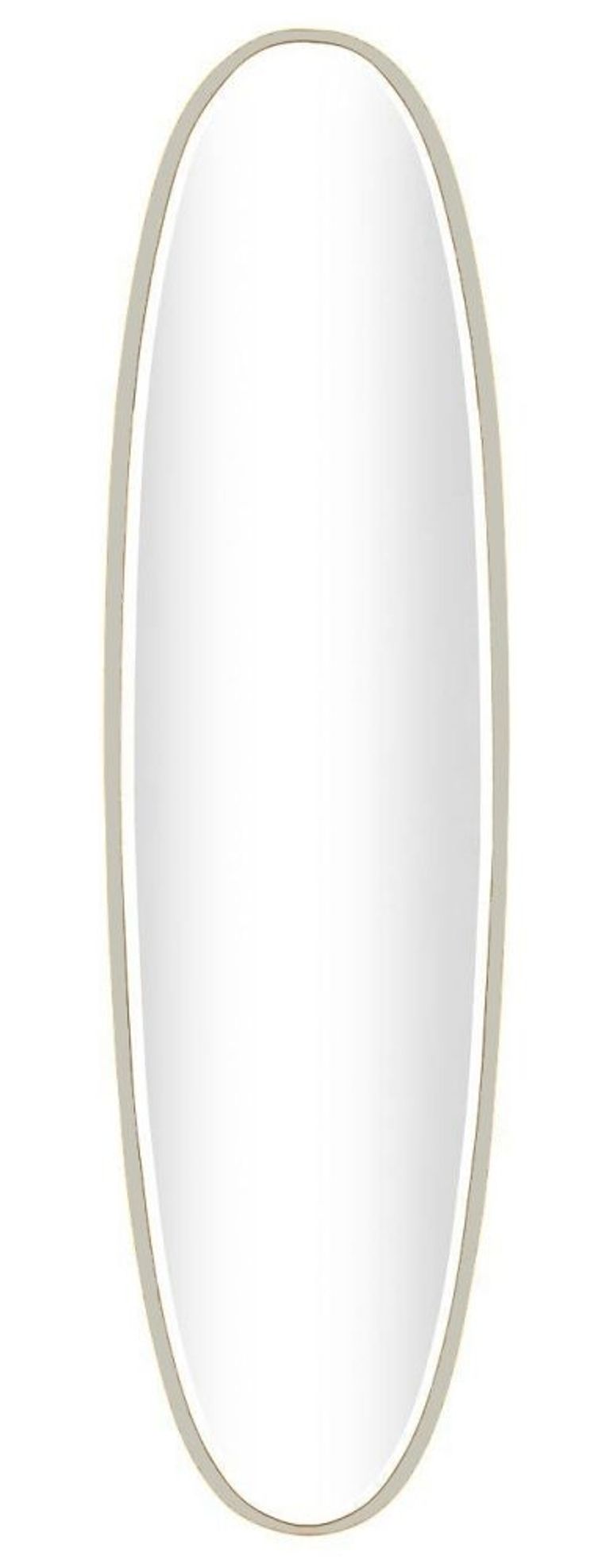 Blair Wall Mirror - Champagne - Oval - 36cm x 137.5cm