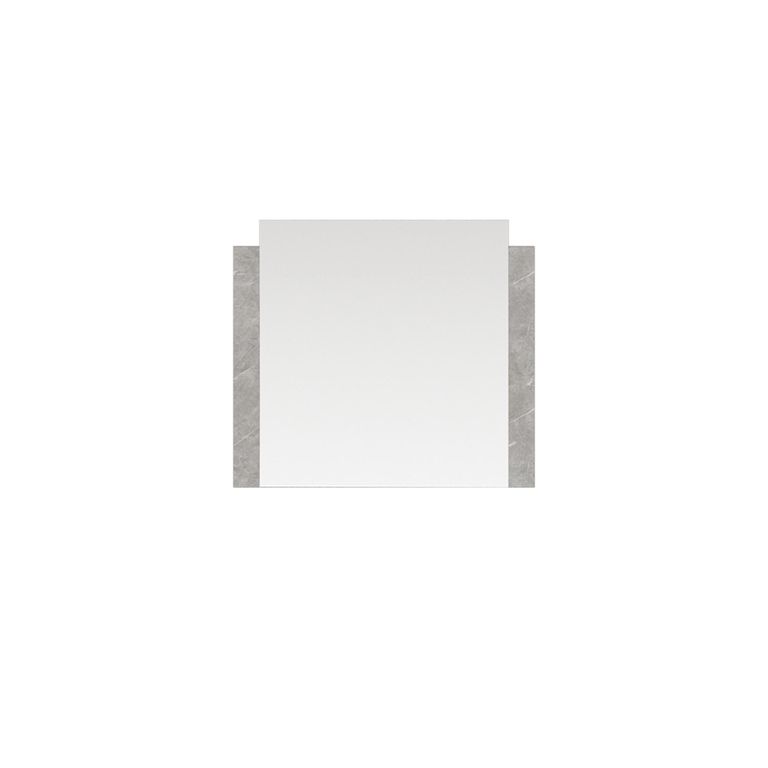 Modern Mara Wall Mirror - 115cm - White