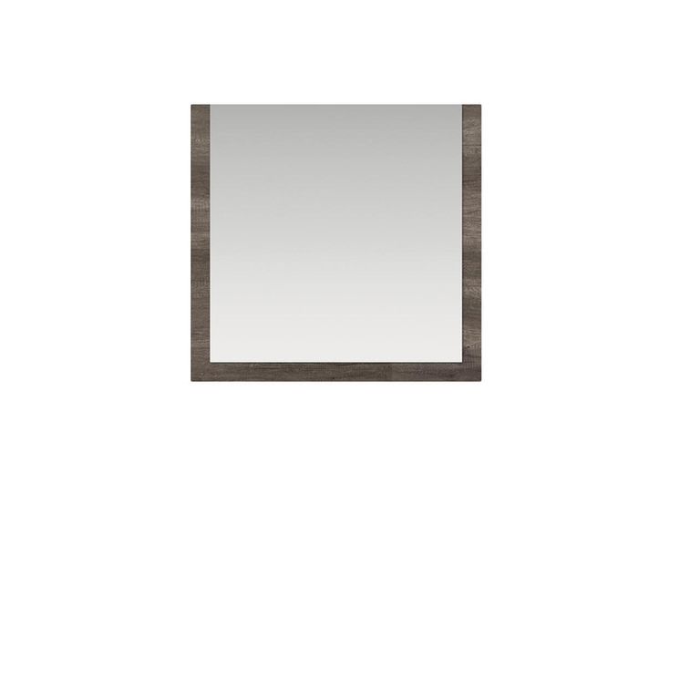 Modern Medea Wall Mirror - 100cm - Vintage Oak