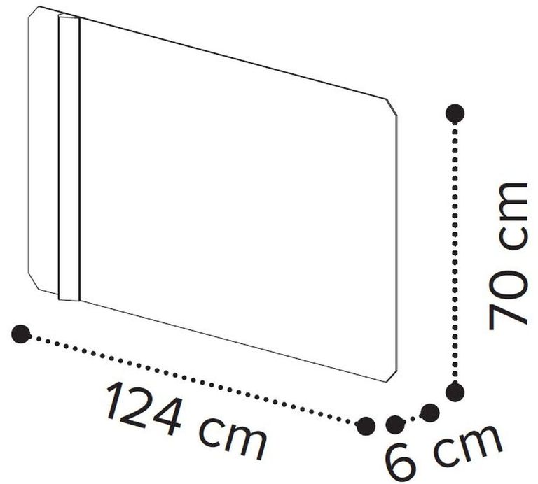 Elite Wall Mirror - 124cm x 70cm - Silver Birch