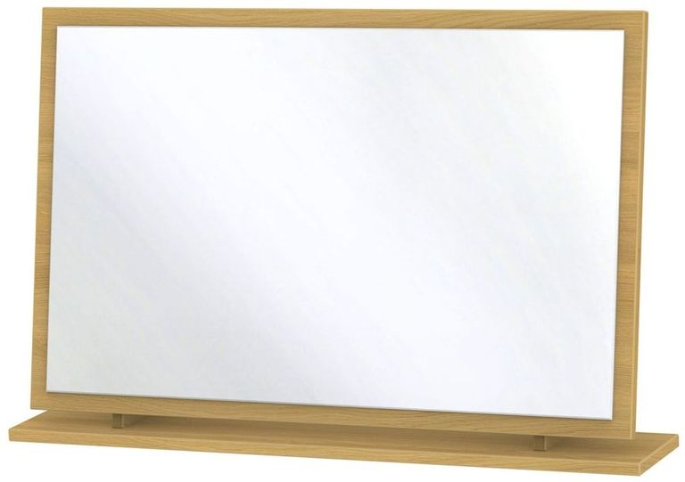 Monaco Modern Oak Large Dressing Mirror