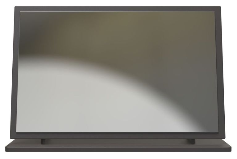 New York Graphite Large Dressing Mirror