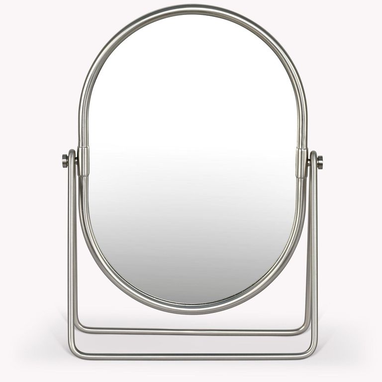 Novello Vanity Mirror Brushed Nickel
